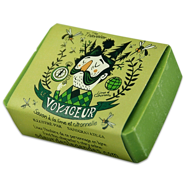 Savon Le Voyageur - Lime & Citronelle Online