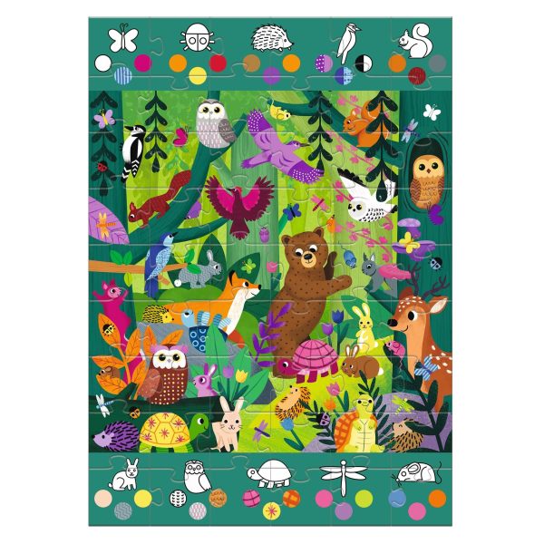 Puzzle d osservazione - Osserviamo la foresta 54 pezzi For Cheap