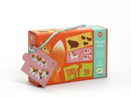 Puzzle Duo - Animali e cuccioli Supply