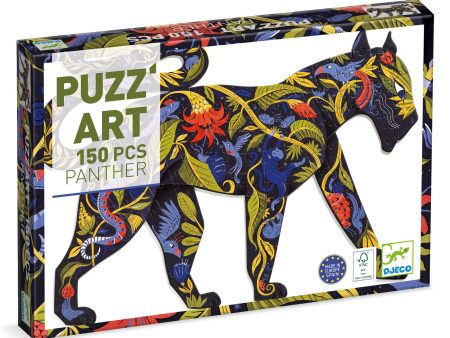 Puzz Art Panther - Puzzle 150 pezzi Cheap