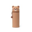 Astuccio Kawaii Teddy Bear in silicone morbido 2 in 1 Hot on Sale