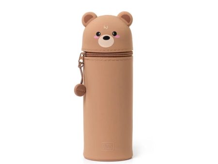 Astuccio Kawaii Teddy Bear in silicone morbido 2 in 1 Hot on Sale