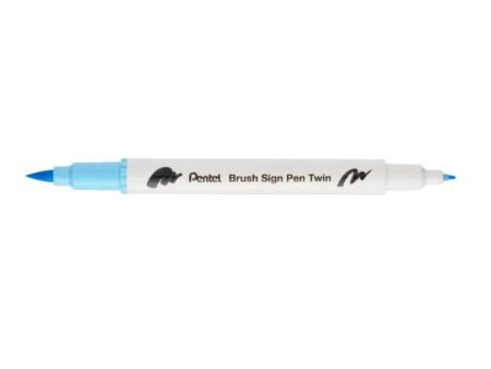 Pentel Brush Sign Pen Twin on Sale