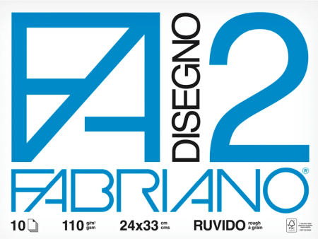 Album Fabriano F2 24x33 Ruvido Discount