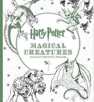 Harry Potter Magical Creatures Colouring Book [2016] paperback Supply