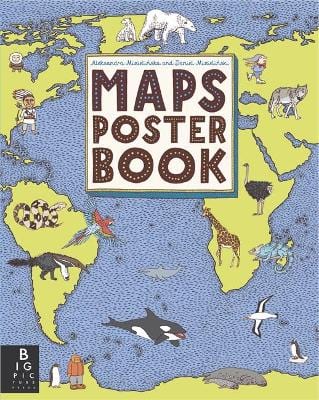 Picture Press Big: Maps Poster Book [2015] paperback Fashion